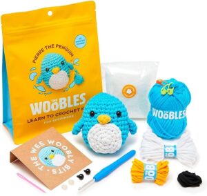 Pierre The Penguin - The Woobles Beginners Crochet Kit